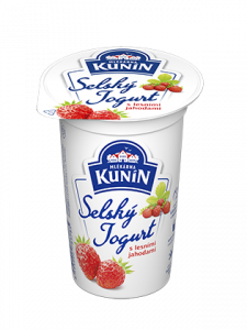 Selský jogurt příchuť lesní jahoda