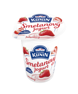 Smetanový jogurt jahoda