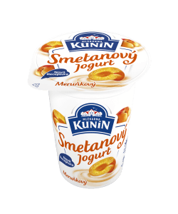 Smetanový jogurt meruňka